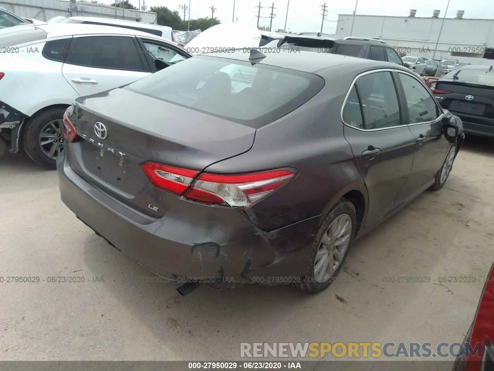 4 Photograph of a damaged car 4T1B11HK3KU716707 TOYOTA CAMRY 2019