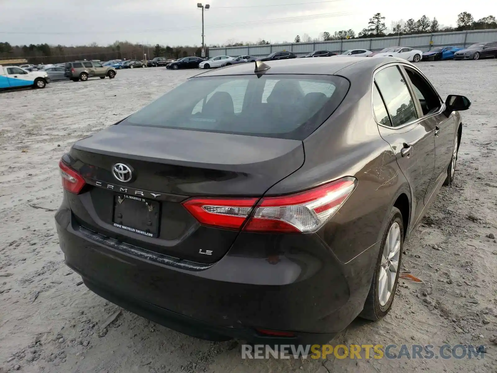 4 Photograph of a damaged car 4T1B11HK3KU718554 TOYOTA CAMRY 2019