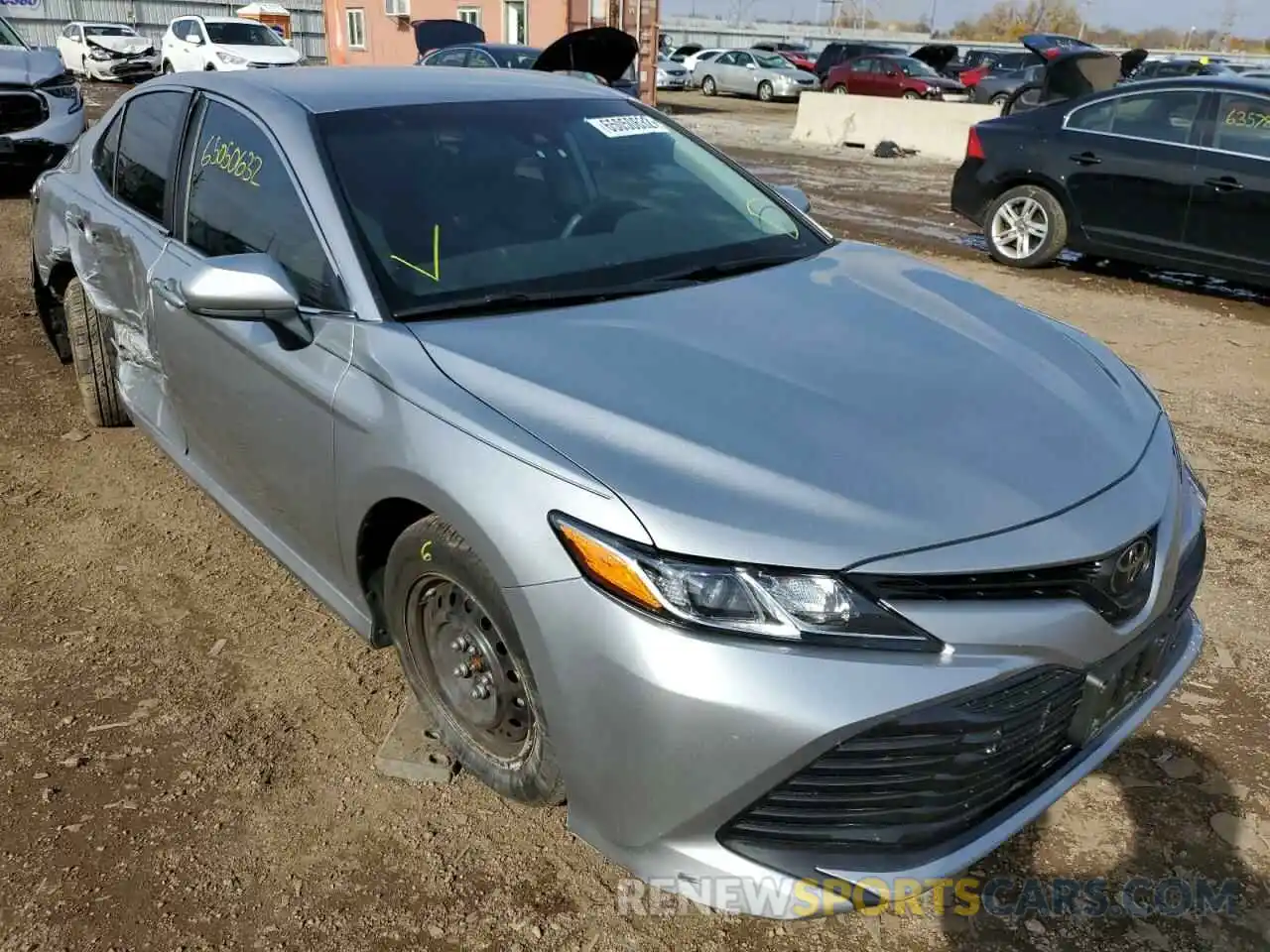 1 Photograph of a damaged car 4T1B11HK3KU720305 TOYOTA CAMRY 2019