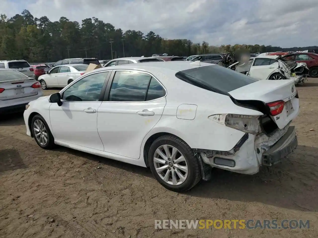 2 Photograph of a damaged car 4T1B11HK3KU721874 TOYOTA CAMRY 2019