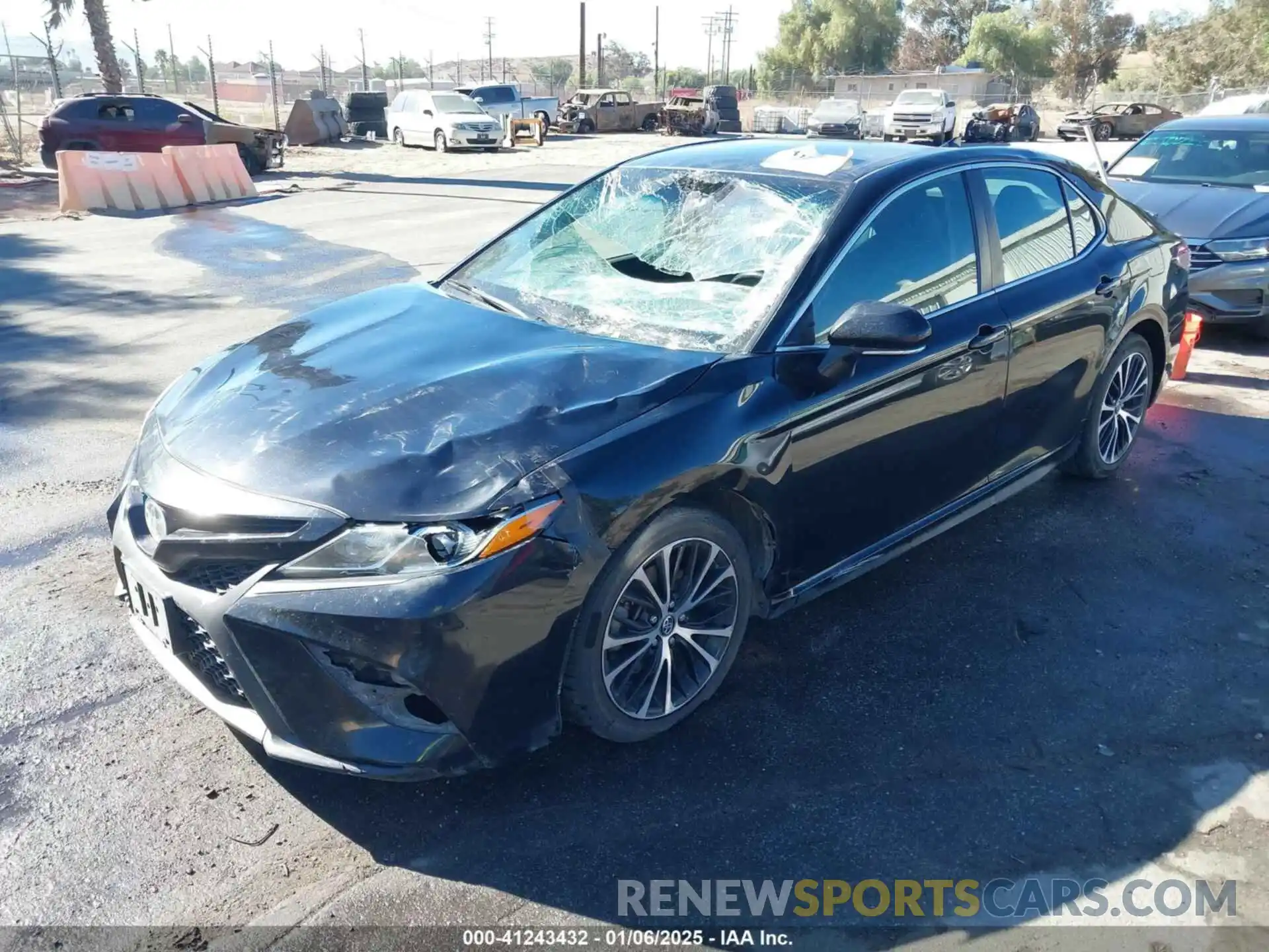 2 Photograph of a damaged car 4T1B11HK3KU723706 TOYOTA CAMRY 2019