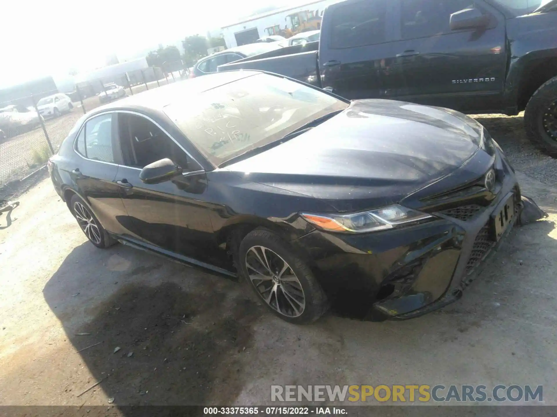 1 Photograph of a damaged car 4T1B11HK3KU724449 TOYOTA CAMRY 2019