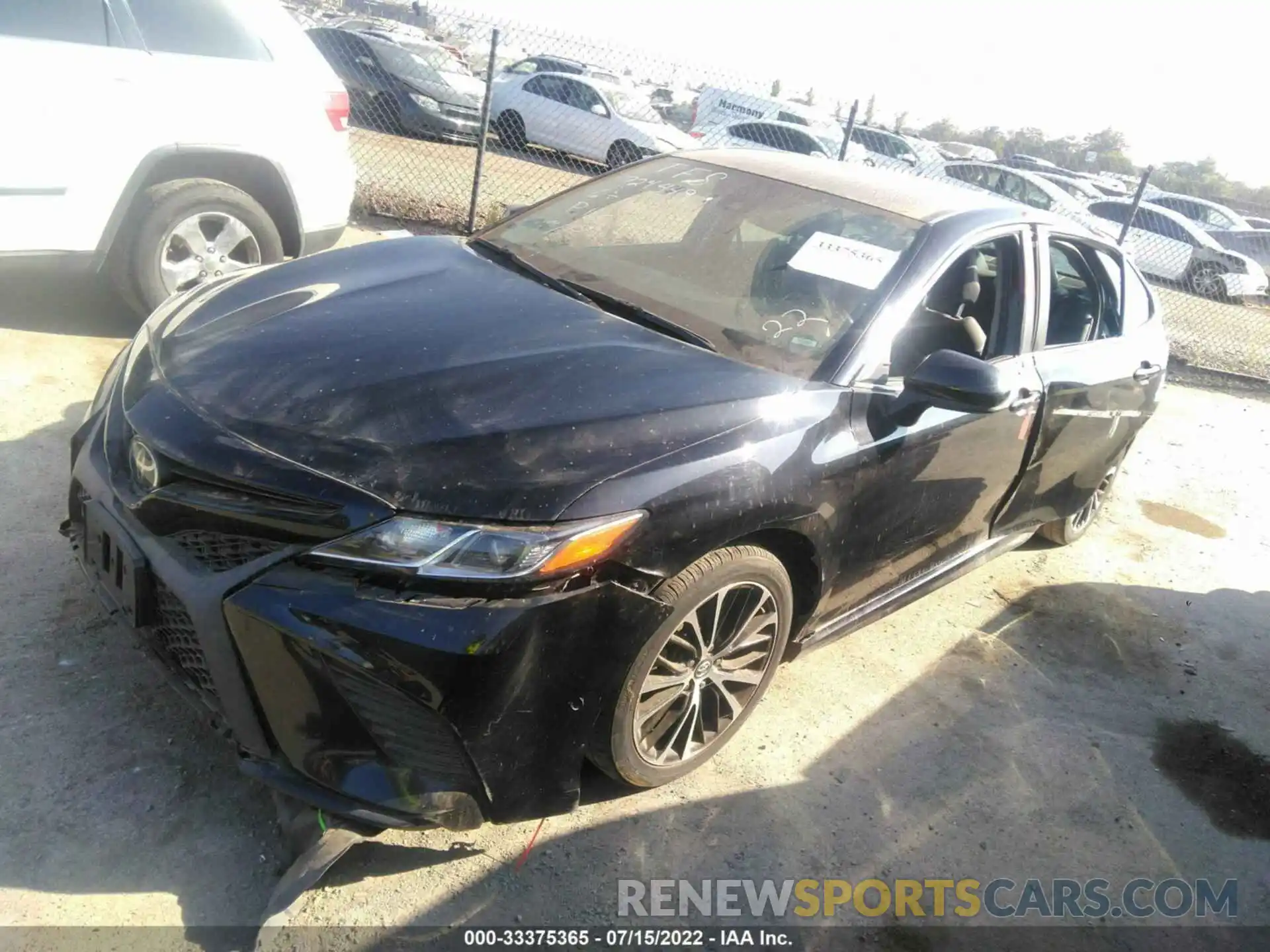 2 Photograph of a damaged car 4T1B11HK3KU724449 TOYOTA CAMRY 2019