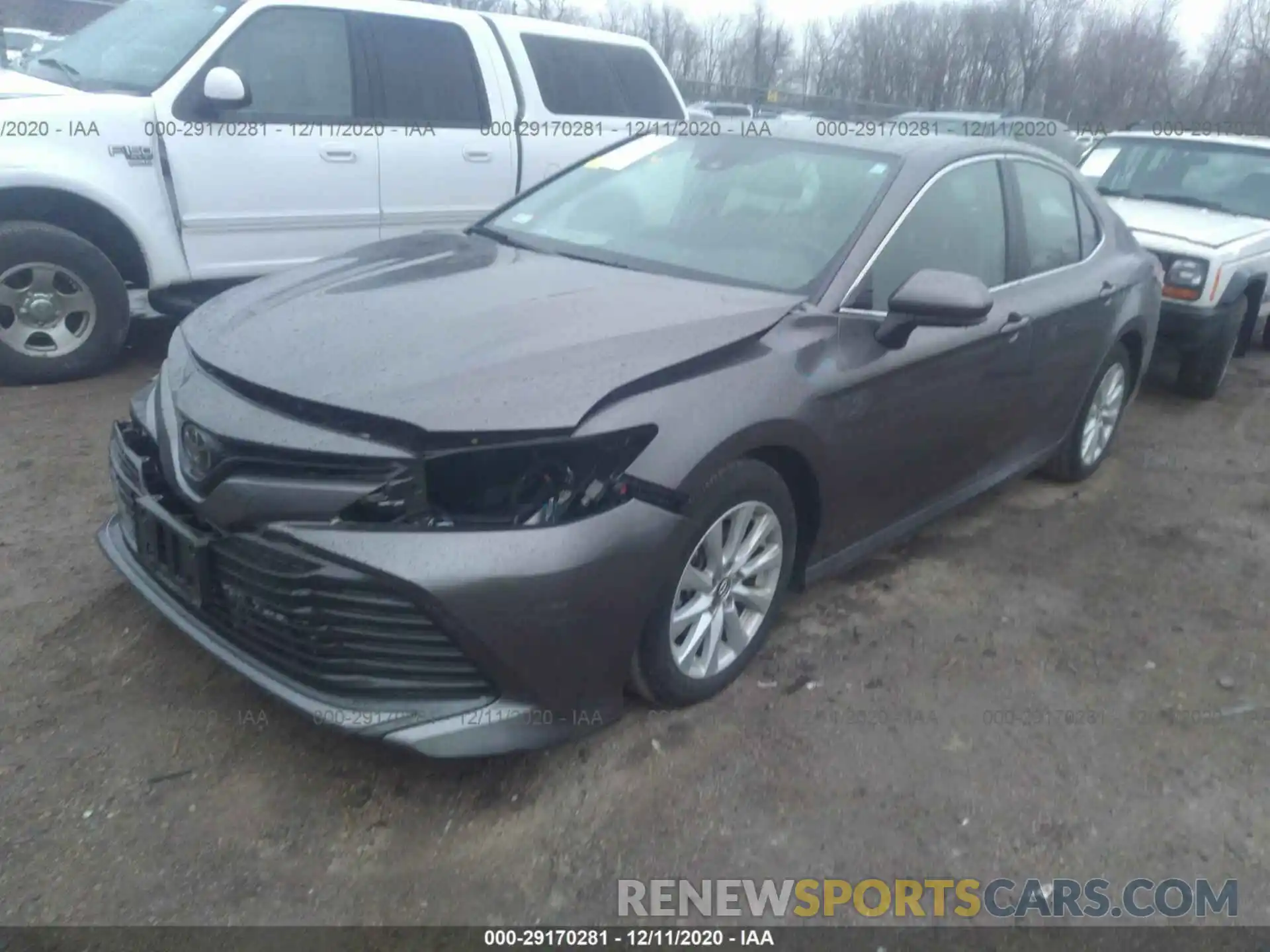 2 Photograph of a damaged car 4T1B11HK3KU725570 TOYOTA CAMRY 2019