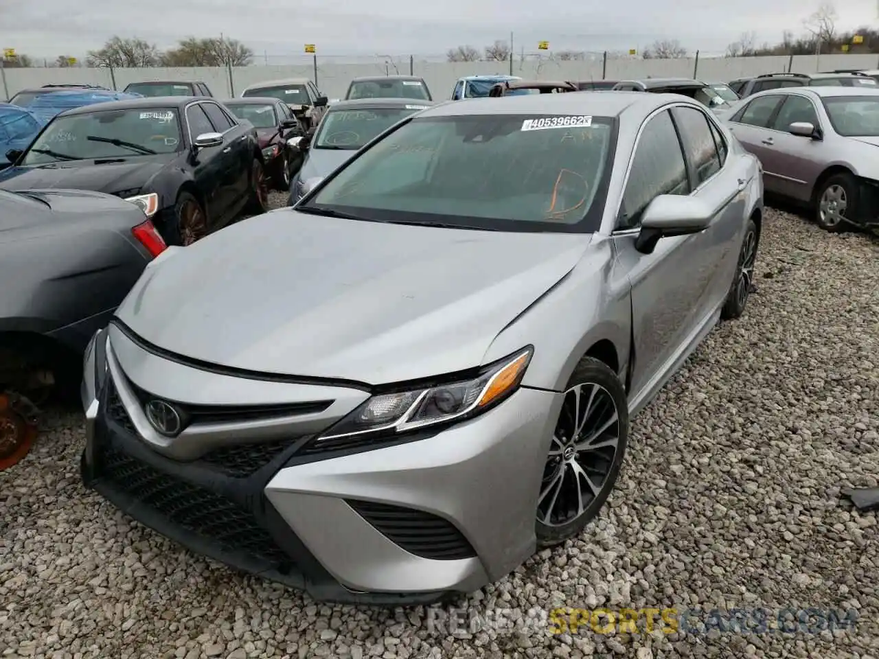 2 Photograph of a damaged car 4T1B11HK3KU731904 TOYOTA CAMRY 2019