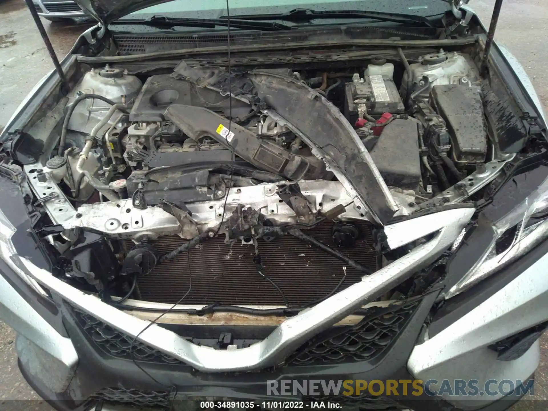 10 Photograph of a damaged car 4T1B11HK3KU732776 TOYOTA CAMRY 2019