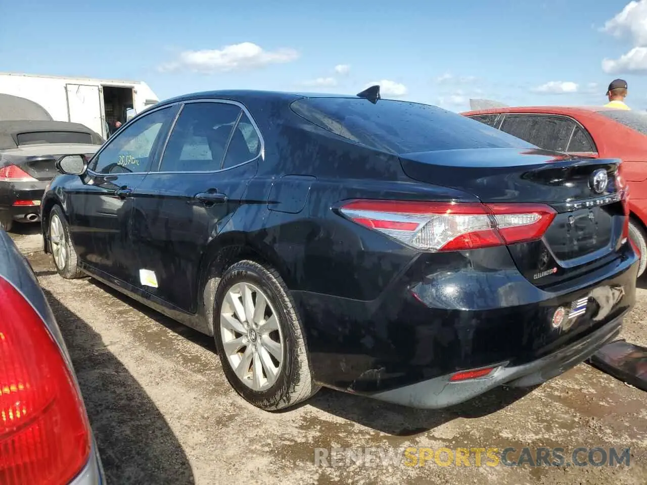 2 Photograph of a damaged car 4T1B11HK3KU736455 TOYOTA CAMRY 2019