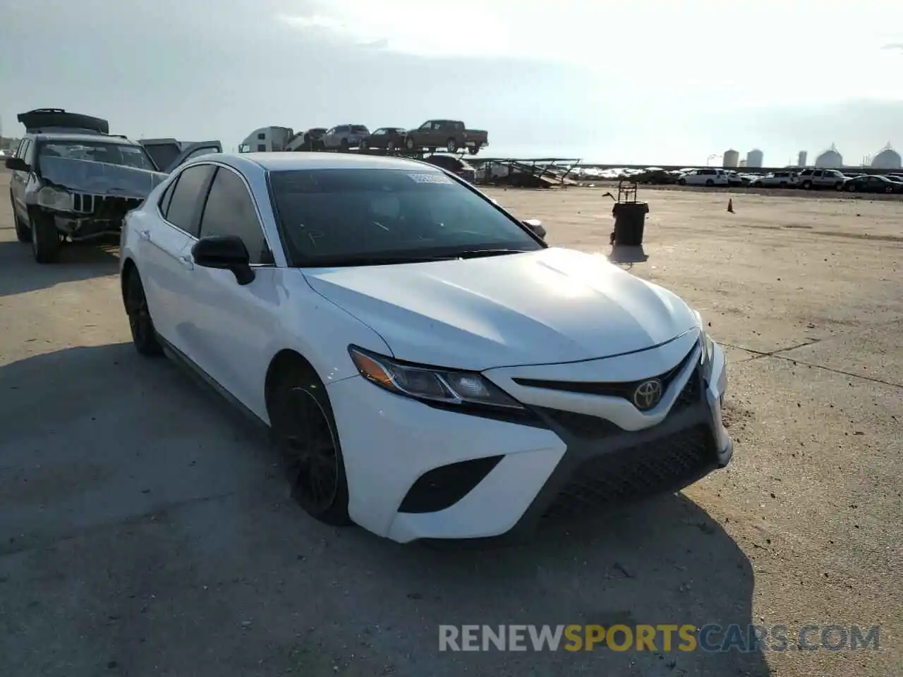 1 Photograph of a damaged car 4T1B11HK3KU736715 TOYOTA CAMRY 2019