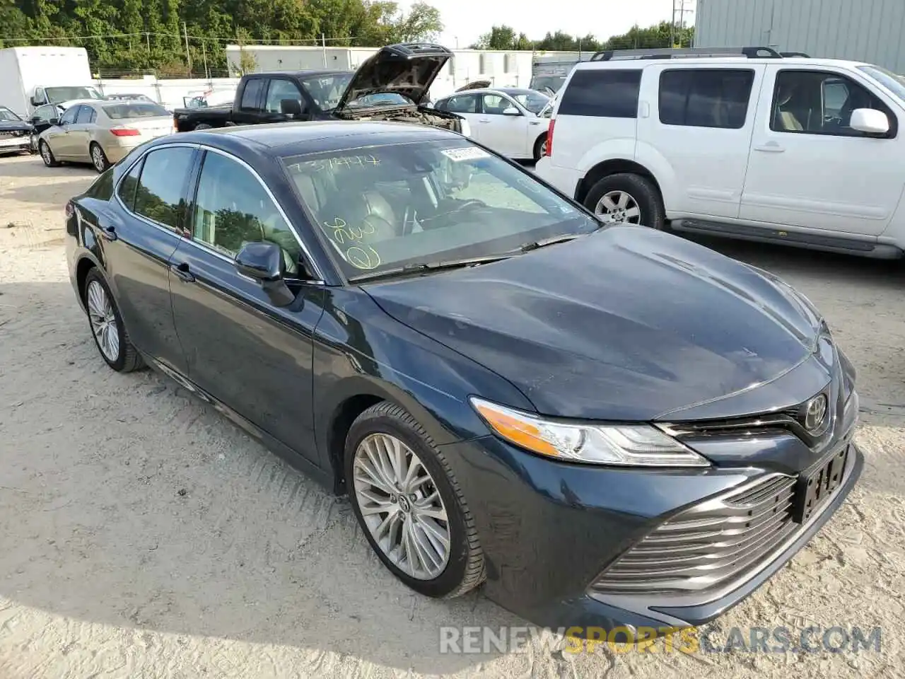 1 Photograph of a damaged car 4T1B11HK3KU737444 TOYOTA CAMRY 2019