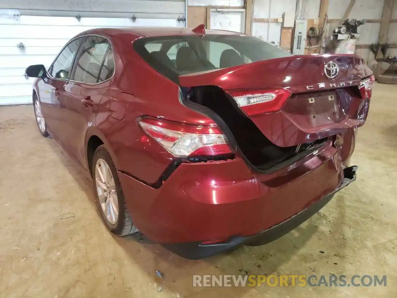 3 Photograph of a damaged car 4T1B11HK3KU742711 TOYOTA CAMRY 2019