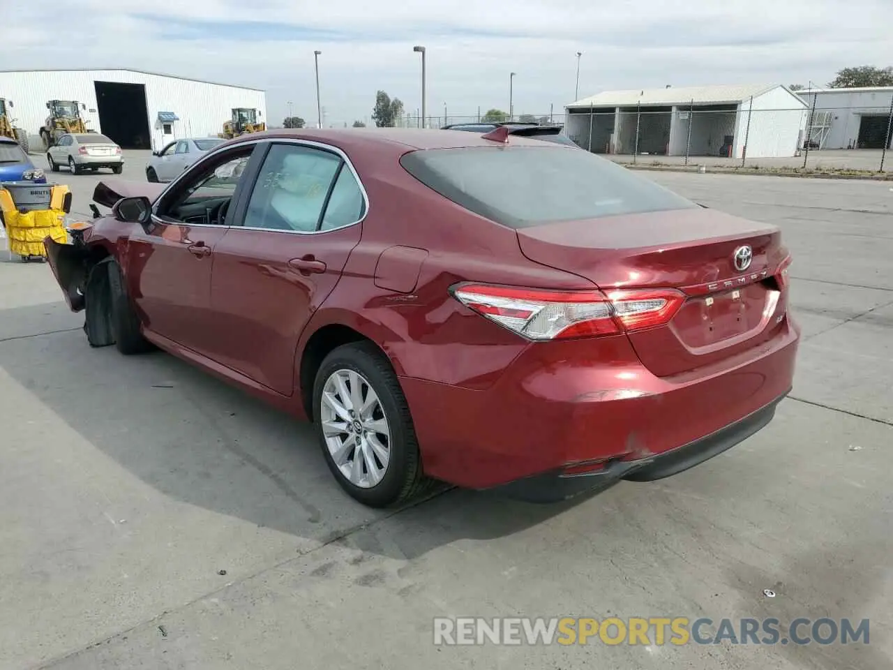 3 Photograph of a damaged car 4T1B11HK3KU744975 TOYOTA CAMRY 2019