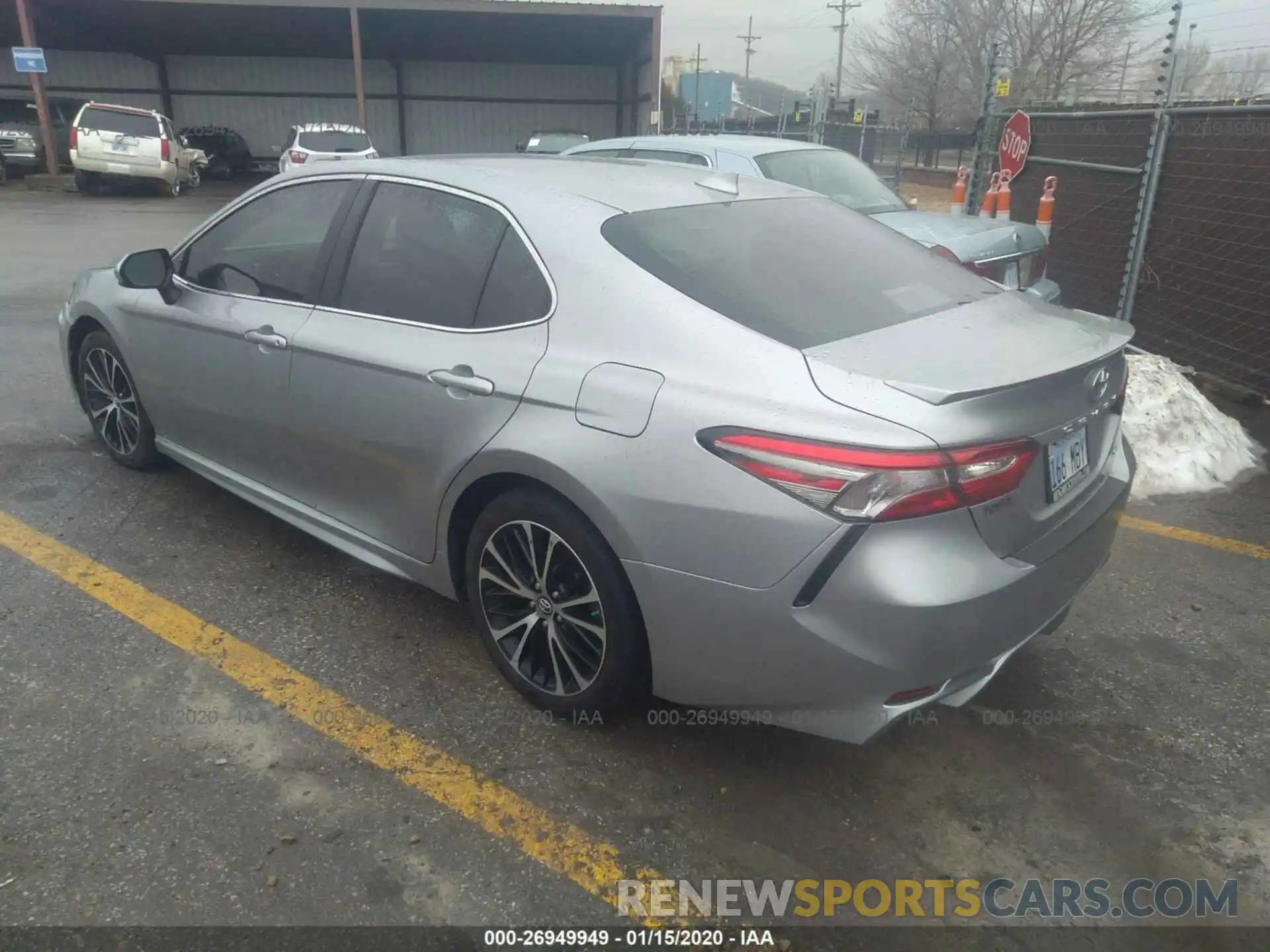 3 Photograph of a damaged car 4T1B11HK3KU745558 TOYOTA CAMRY 2019