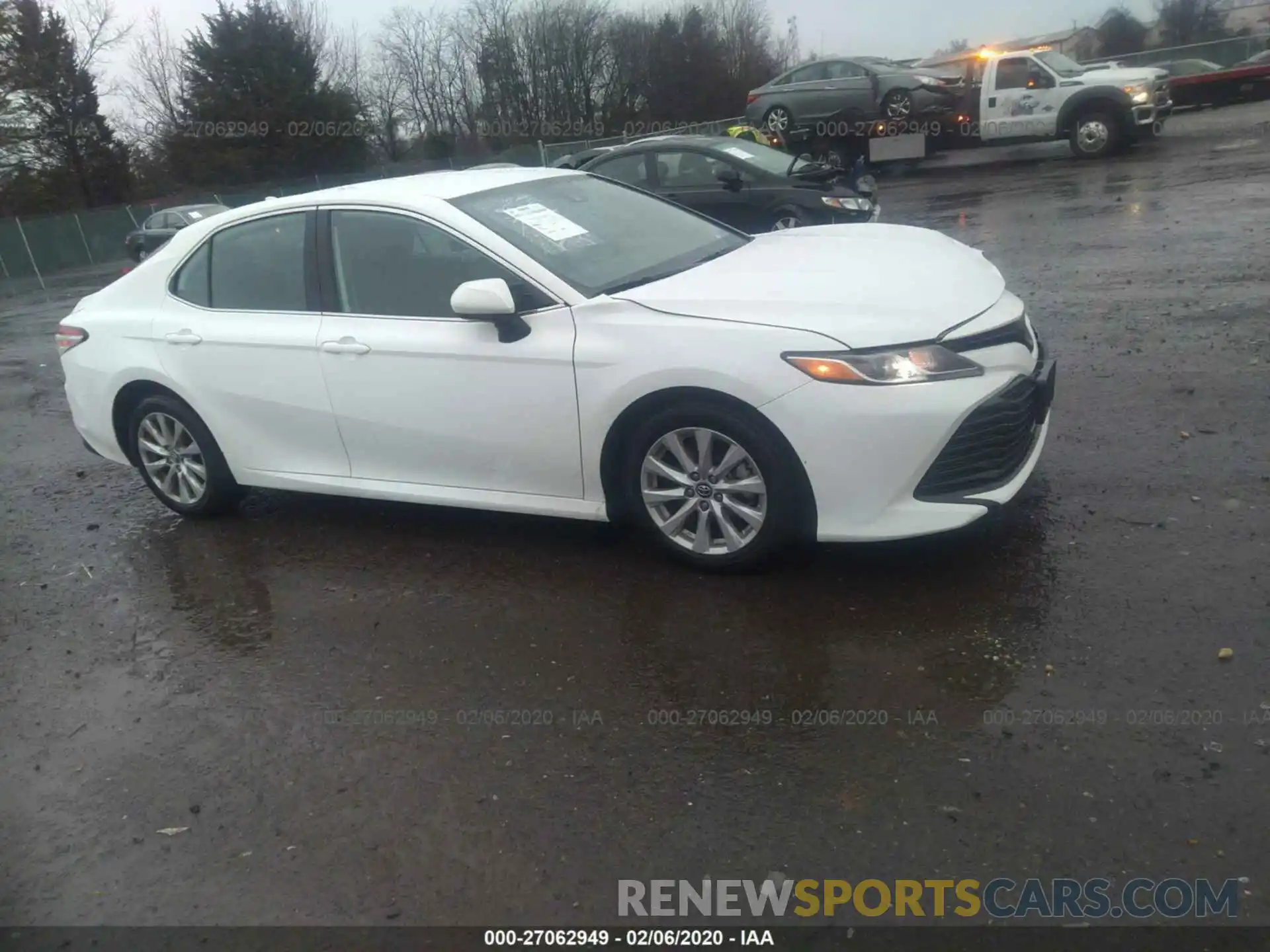 1 Photograph of a damaged car 4T1B11HK3KU746838 TOYOTA CAMRY 2019