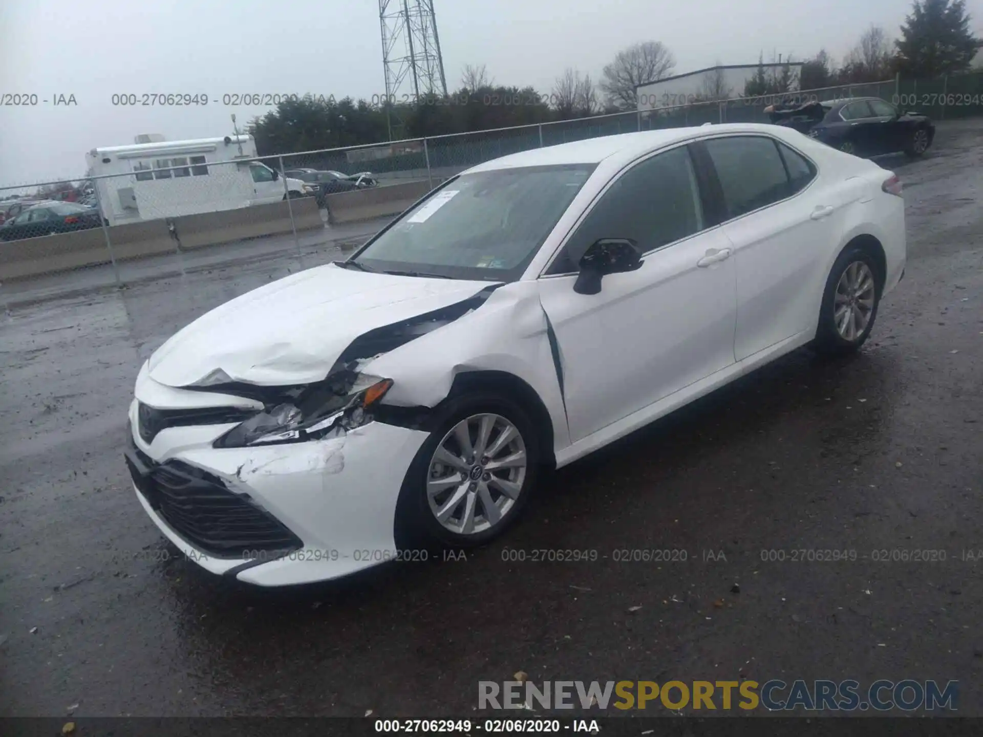 2 Photograph of a damaged car 4T1B11HK3KU746838 TOYOTA CAMRY 2019