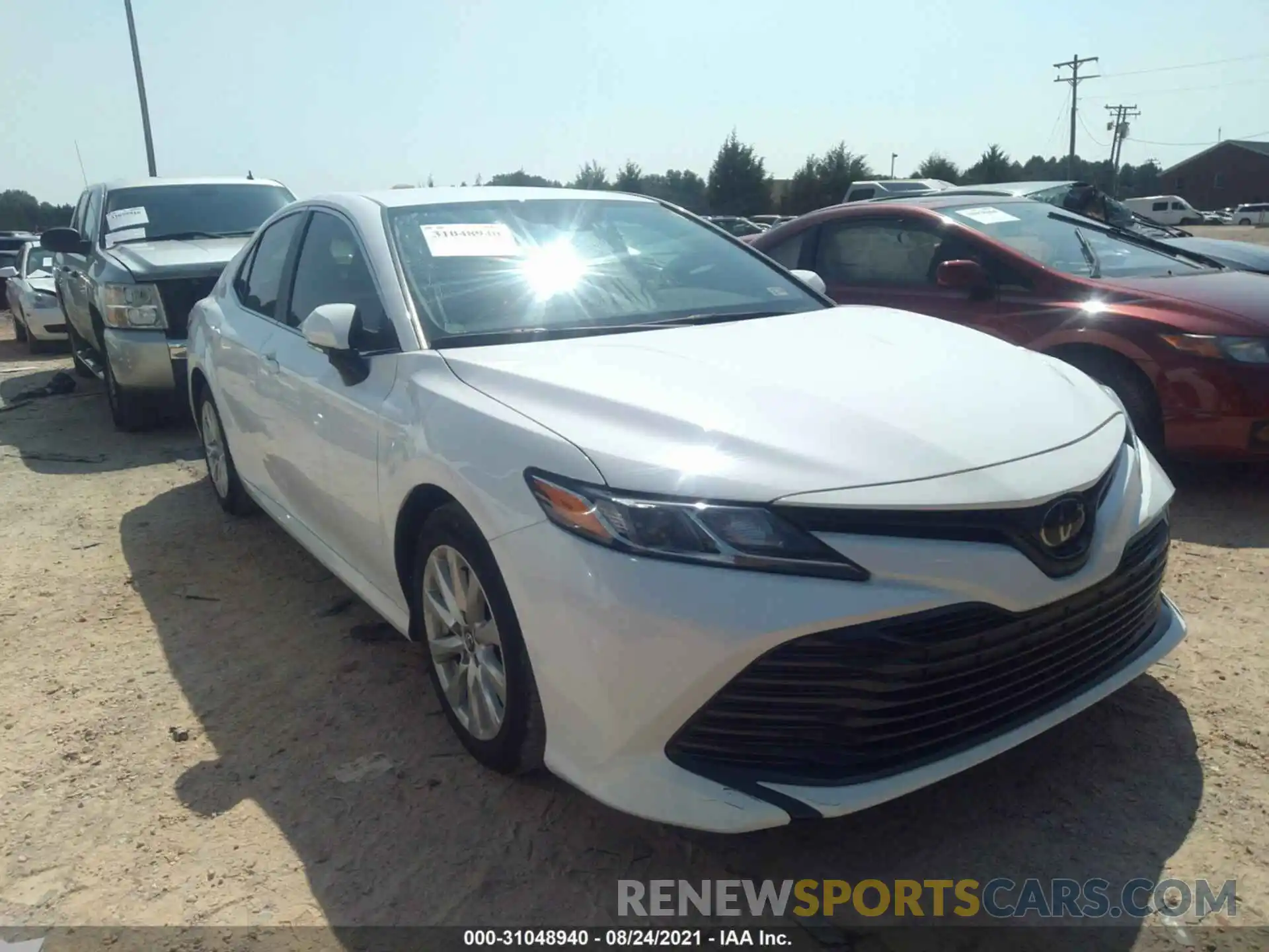 1 Photograph of a damaged car 4T1B11HK3KU751490 TOYOTA CAMRY 2019