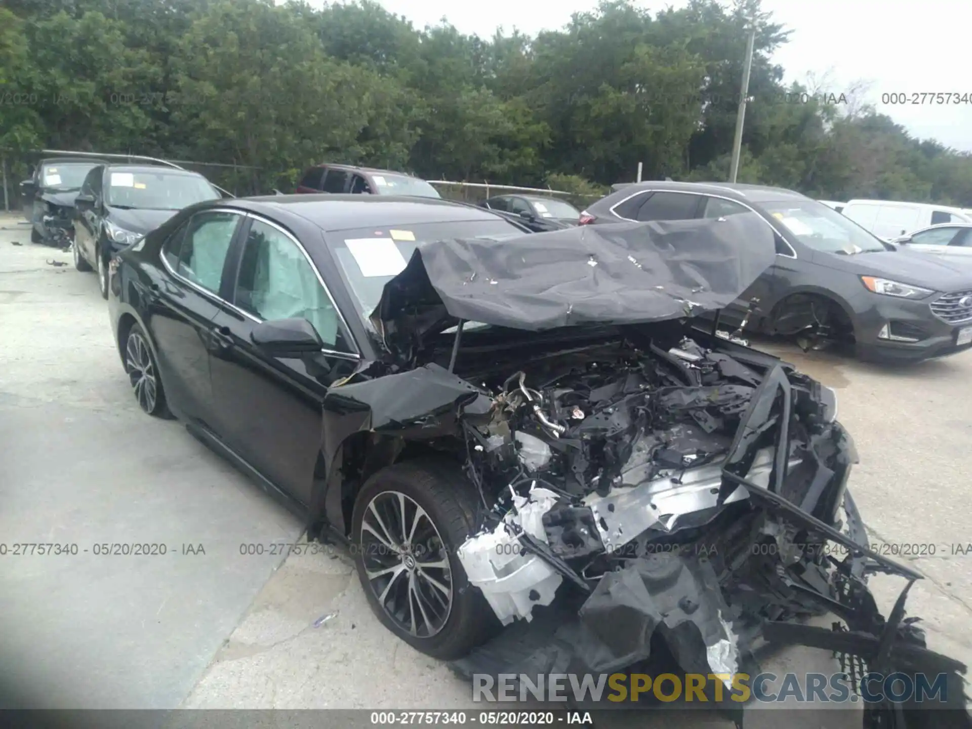 1 Photograph of a damaged car 4T1B11HK3KU752882 TOYOTA CAMRY 2019