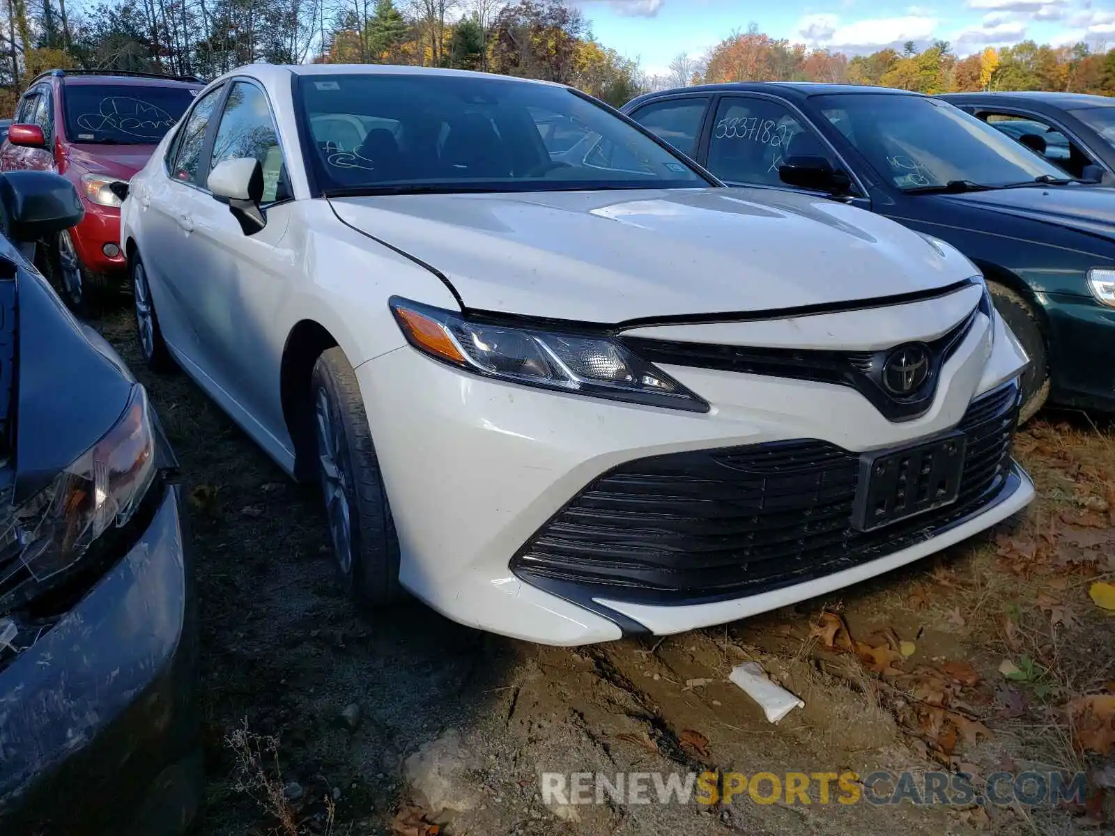 1 Photograph of a damaged car 4T1B11HK3KU753398 TOYOTA CAMRY 2019