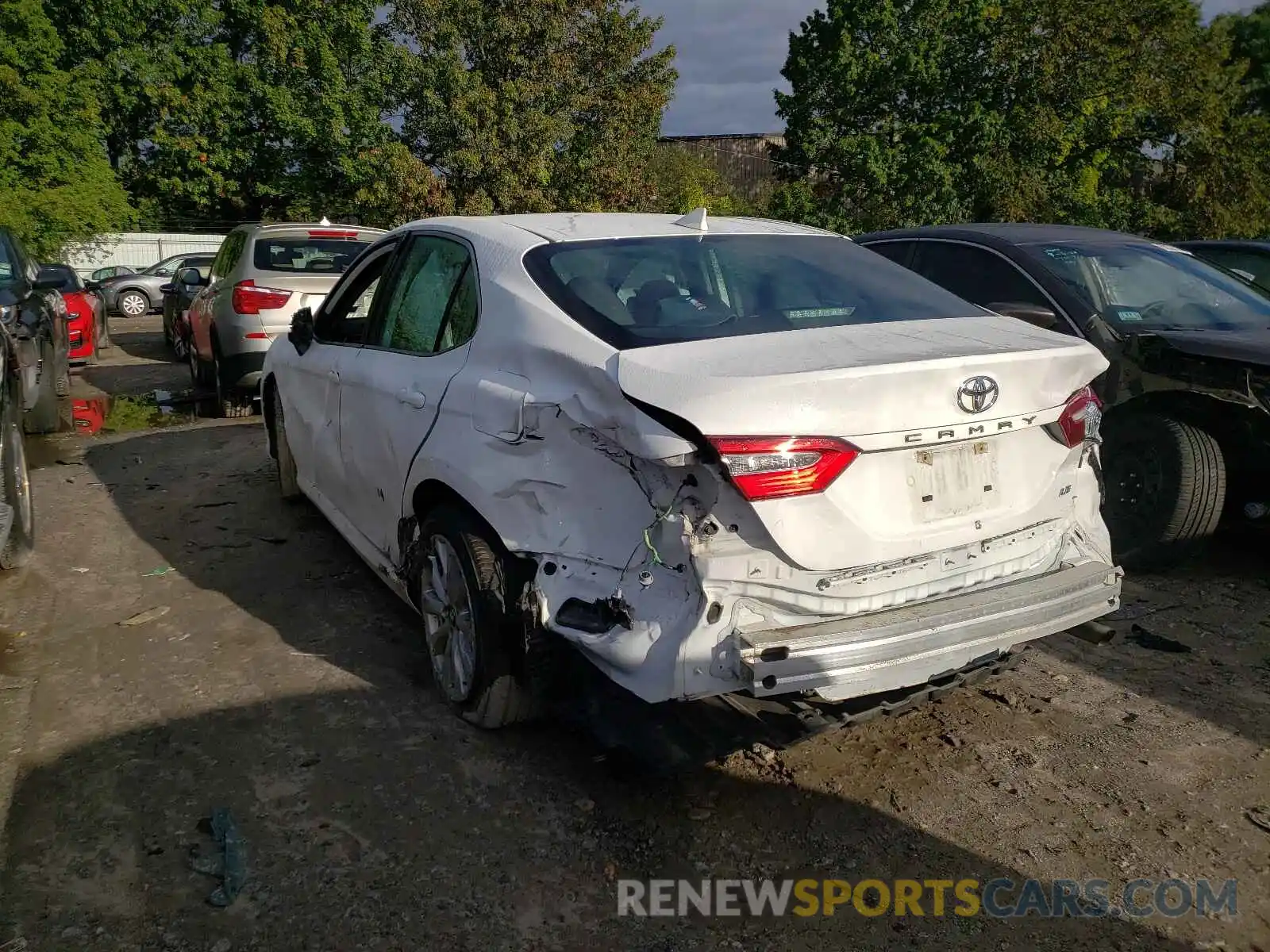 3 Photograph of a damaged car 4T1B11HK3KU753398 TOYOTA CAMRY 2019