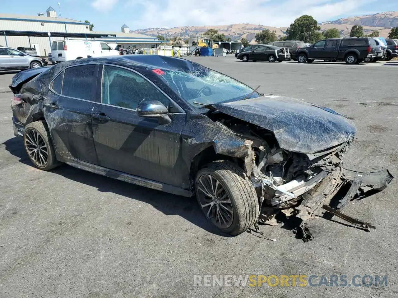 4 Photograph of a damaged car 4T1B11HK3KU754521 TOYOTA CAMRY 2019