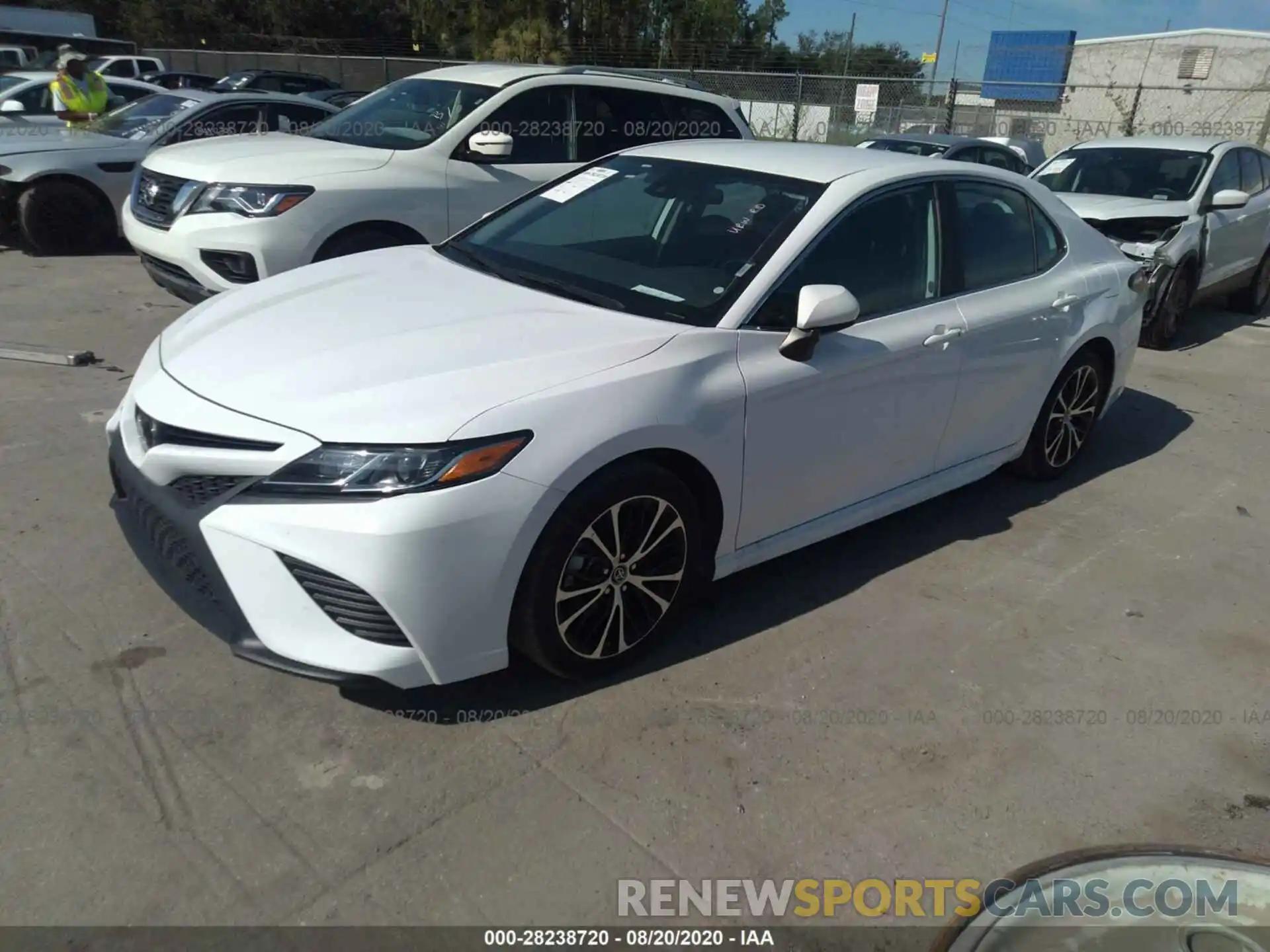 2 Photograph of a damaged car 4T1B11HK3KU757225 TOYOTA CAMRY 2019