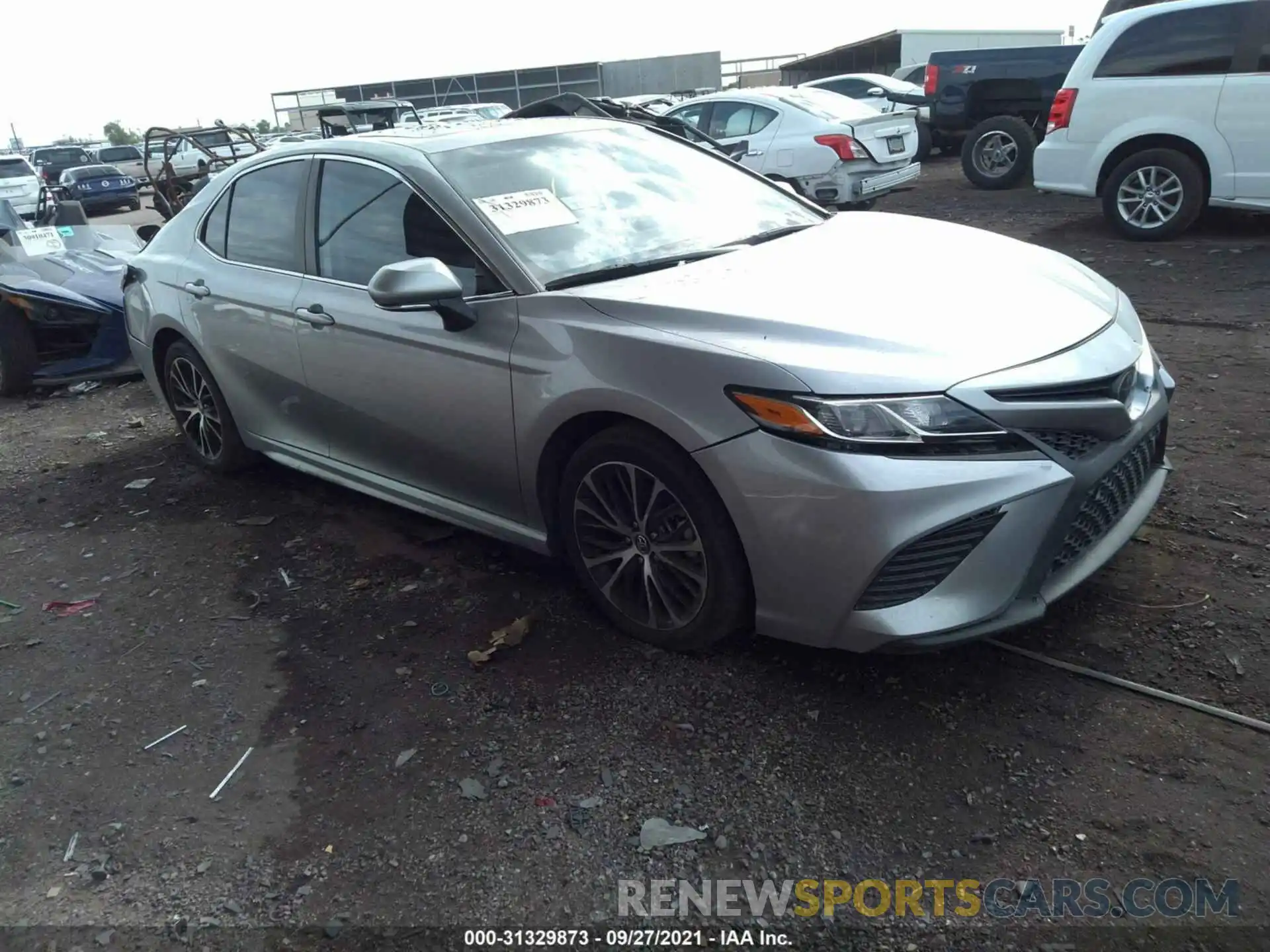 1 Photograph of a damaged car 4T1B11HK3KU758858 TOYOTA CAMRY 2019