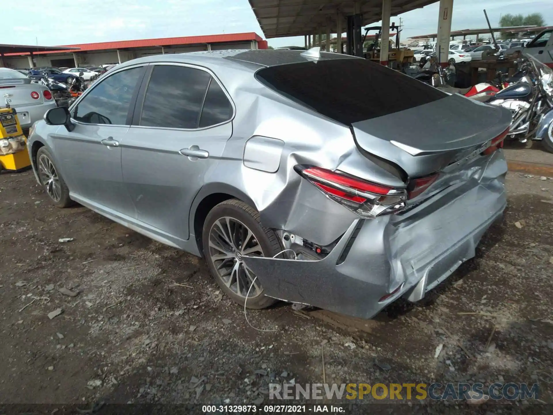 3 Photograph of a damaged car 4T1B11HK3KU758858 TOYOTA CAMRY 2019