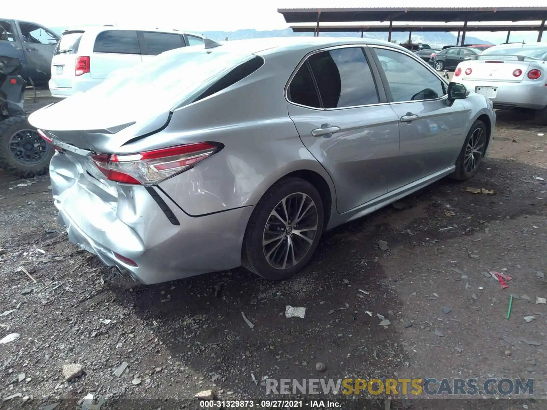 4 Photograph of a damaged car 4T1B11HK3KU758858 TOYOTA CAMRY 2019