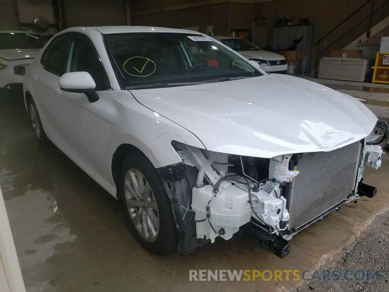 1 Photograph of a damaged car 4T1B11HK3KU759136 TOYOTA CAMRY 2019