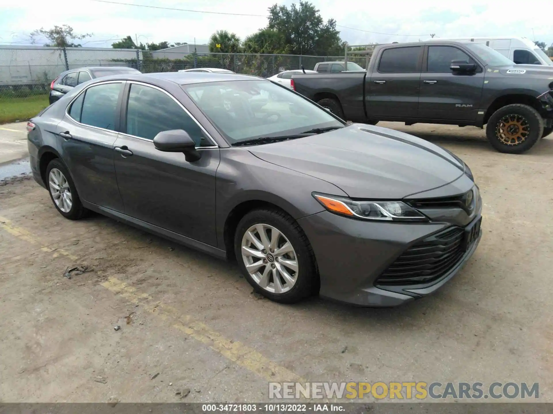 1 Photograph of a damaged car 4T1B11HK3KU760058 TOYOTA CAMRY 2019