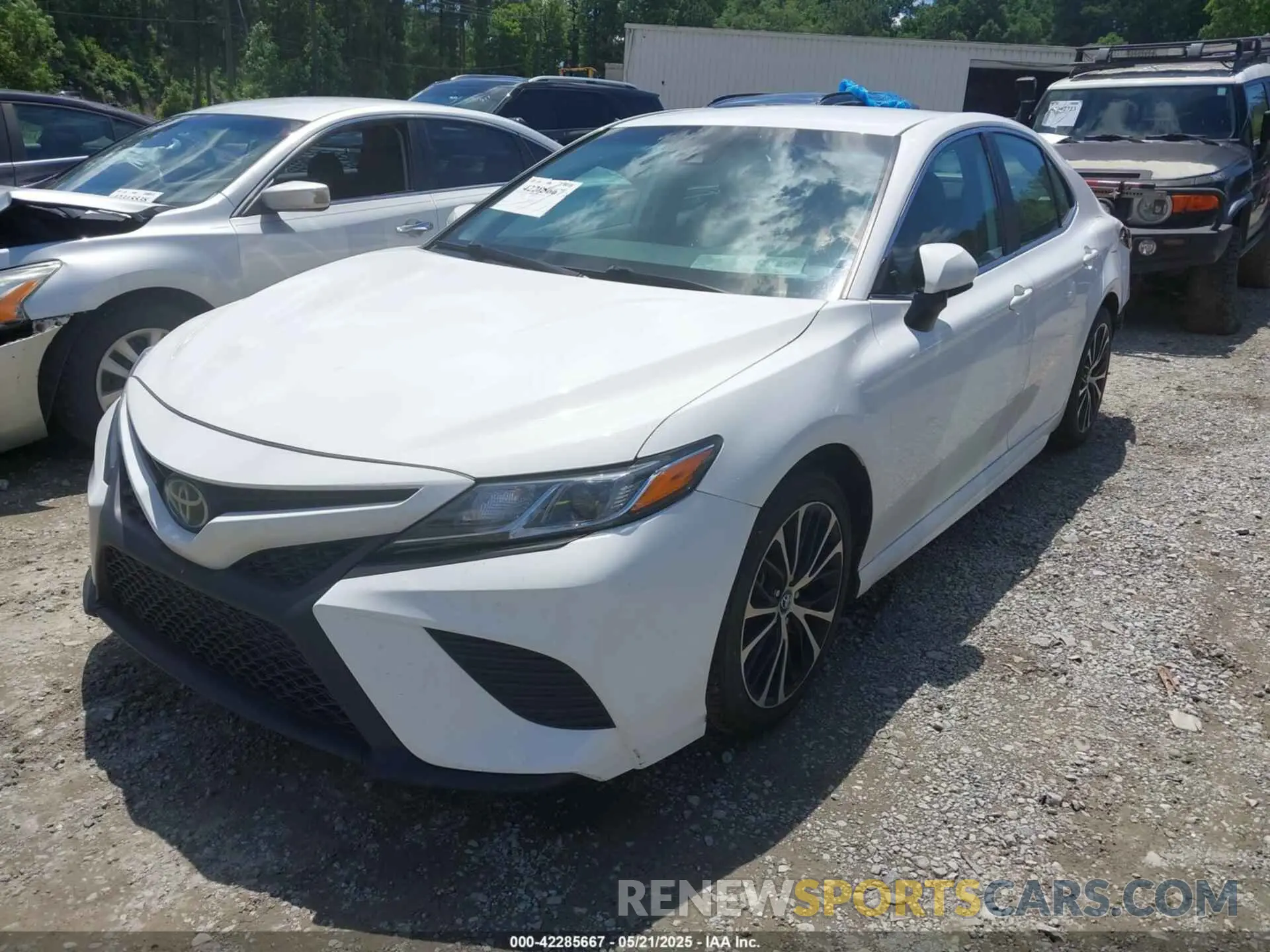 2 Photograph of a damaged car 4T1B11HK3KU760643 TOYOTA CAMRY 2019