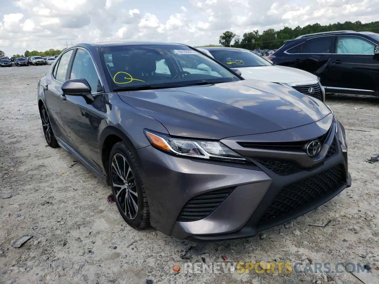 1 Photograph of a damaged car 4T1B11HK3KU764627 TOYOTA CAMRY 2019