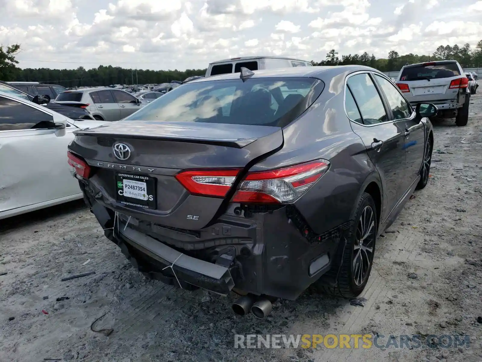 4 Photograph of a damaged car 4T1B11HK3KU764627 TOYOTA CAMRY 2019