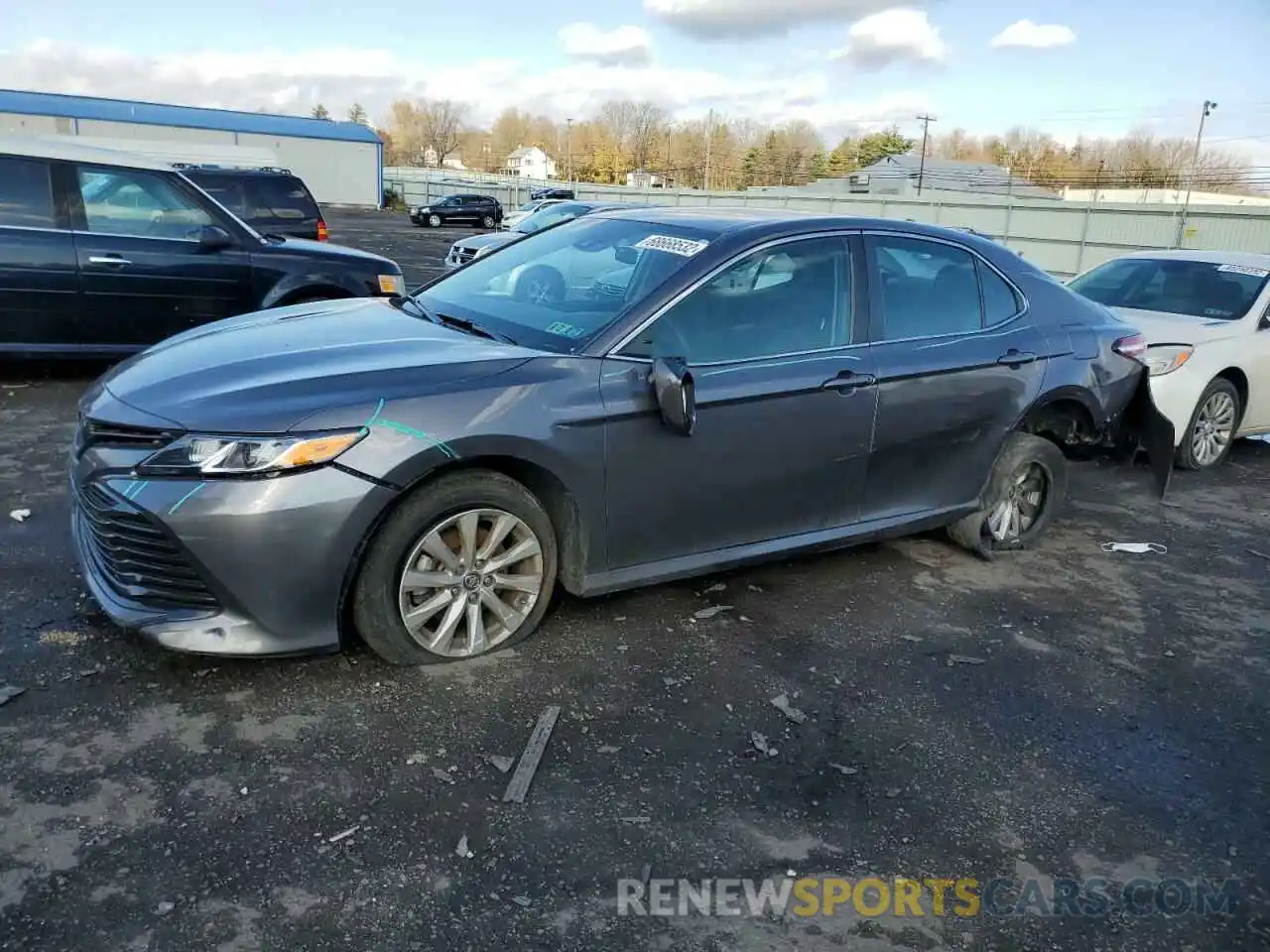 1 Photograph of a damaged car 4T1B11HK3KU765289 TOYOTA CAMRY 2019