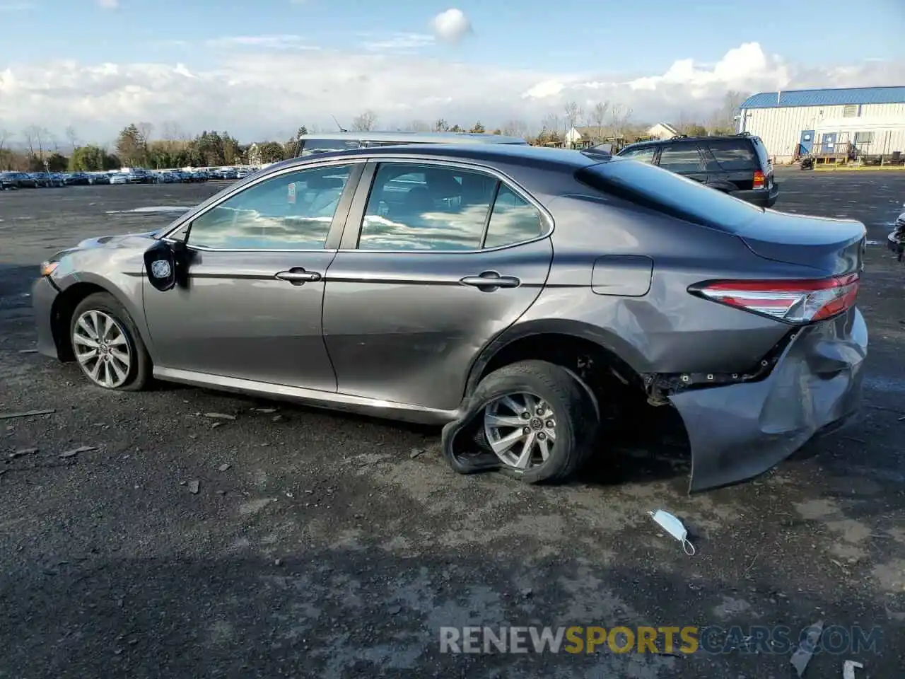 2 Photograph of a damaged car 4T1B11HK3KU765289 TOYOTA CAMRY 2019