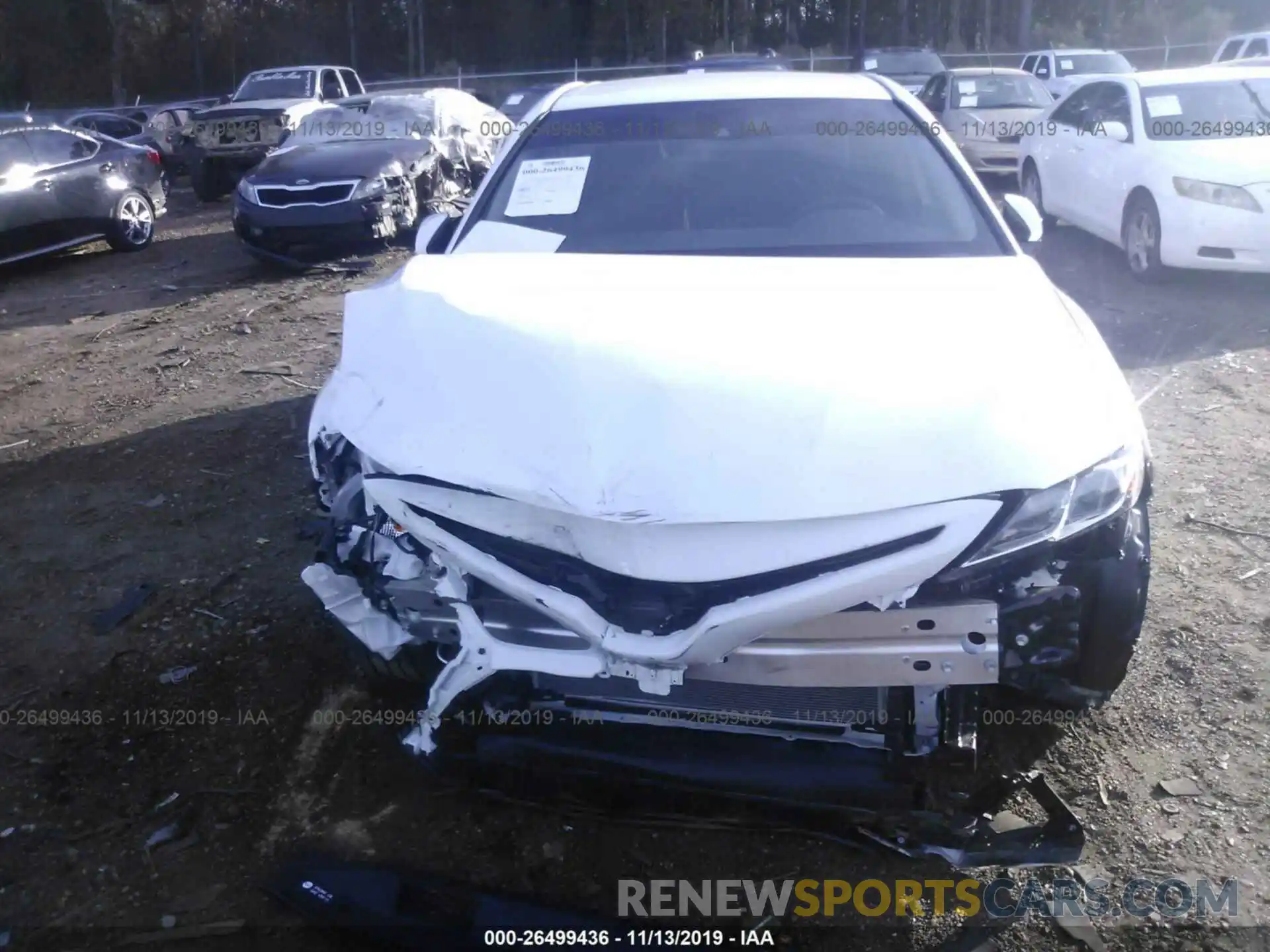 6 Photograph of a damaged car 4T1B11HK3KU767883 TOYOTA CAMRY 2019