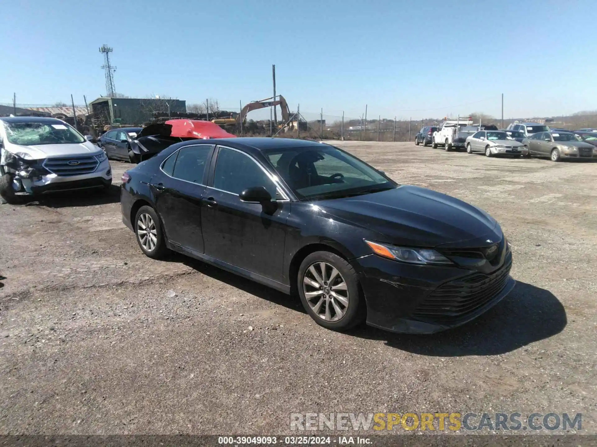 1 Photograph of a damaged car 4T1B11HK3KU769519 TOYOTA CAMRY 2019