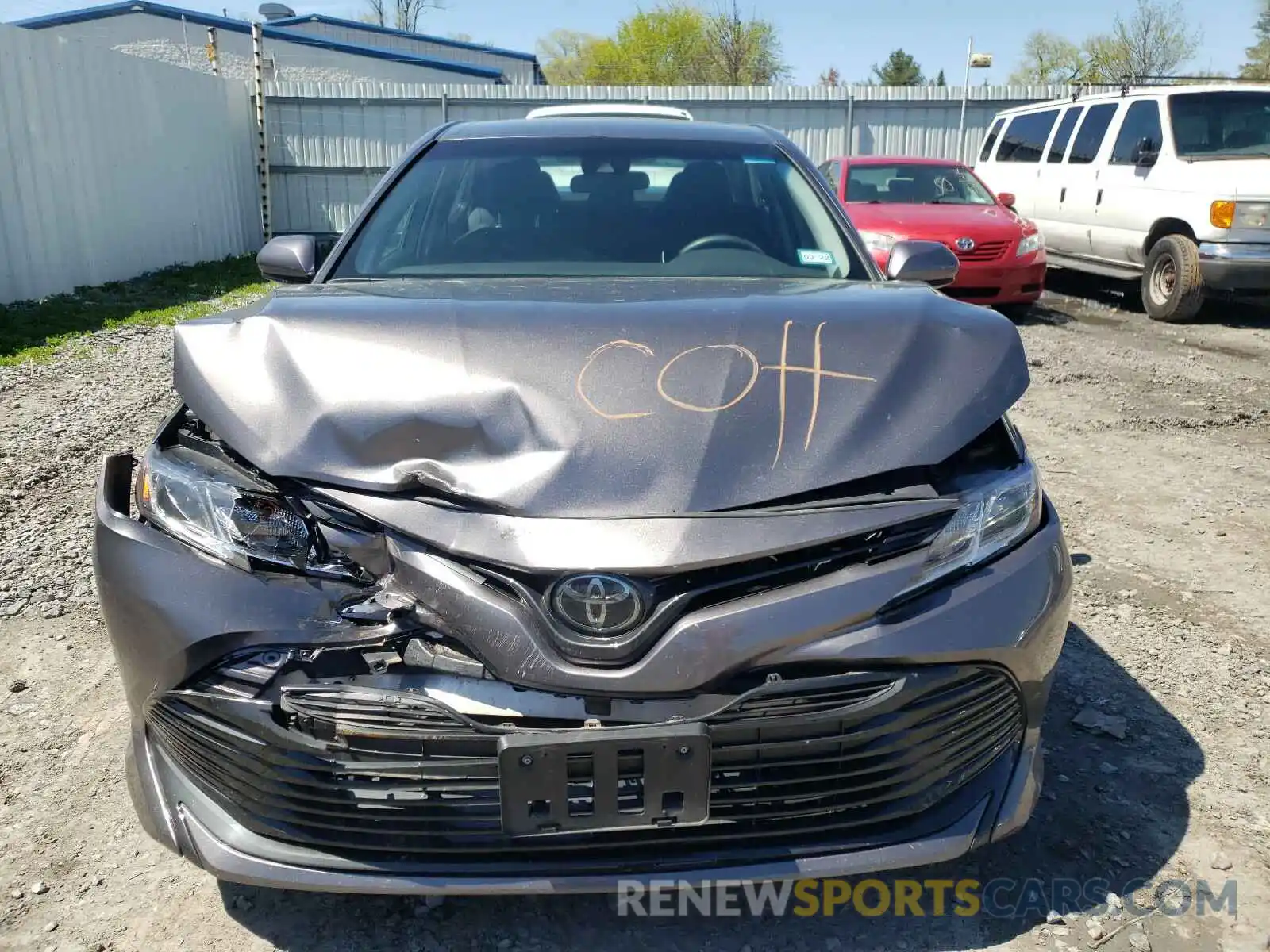 7 Photograph of a damaged car 4T1B11HK3KU769827 TOYOTA CAMRY 2019