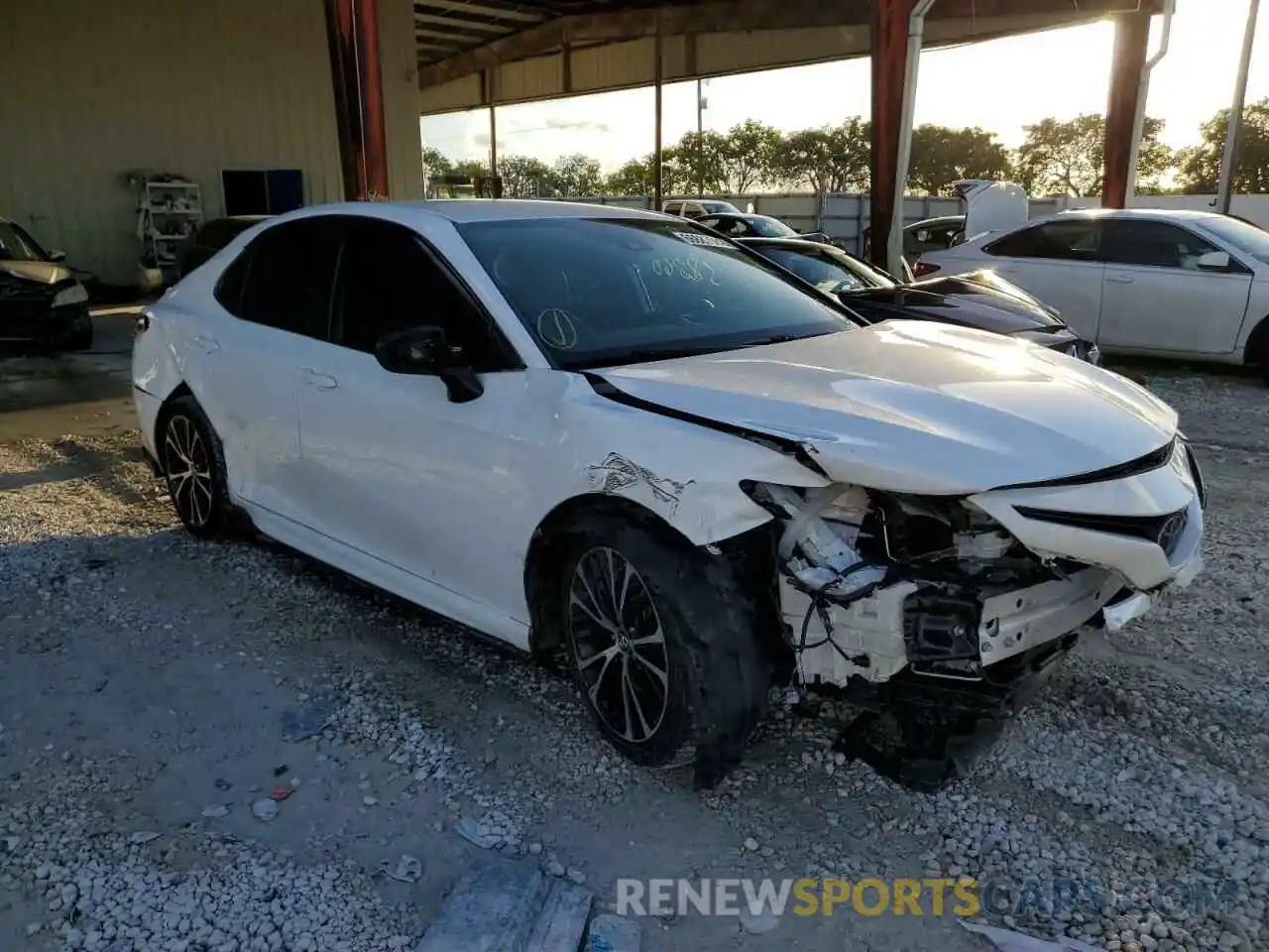 1 Photograph of a damaged car 4T1B11HK3KU770492 TOYOTA CAMRY 2019