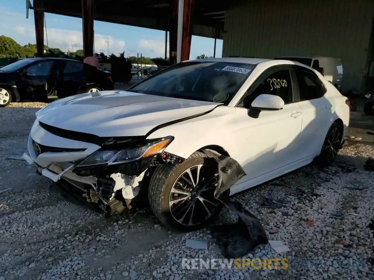 2 Photograph of a damaged car 4T1B11HK3KU770492 TOYOTA CAMRY 2019