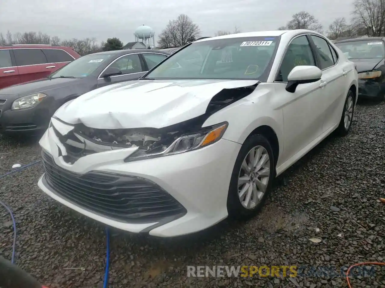 2 Photograph of a damaged car 4T1B11HK3KU773621 TOYOTA CAMRY 2019