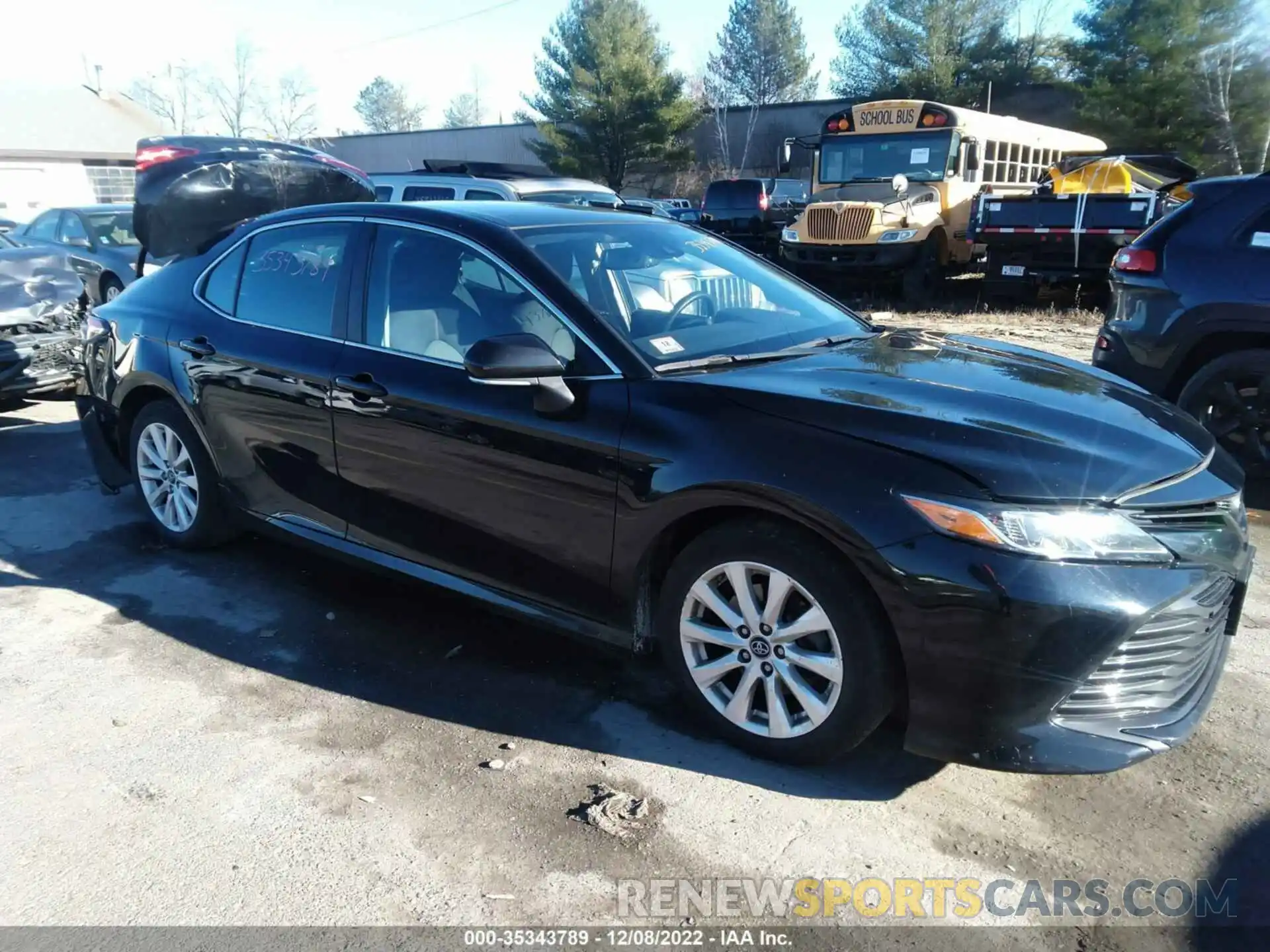 1 Photograph of a damaged car 4T1B11HK3KU776843 TOYOTA CAMRY 2019