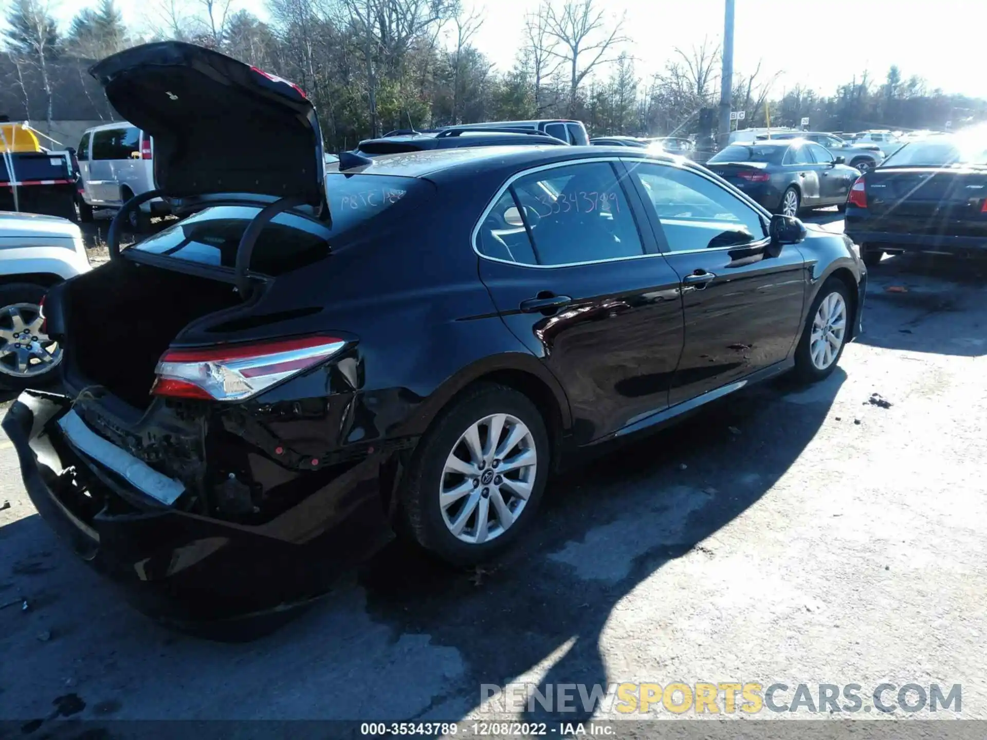 4 Photograph of a damaged car 4T1B11HK3KU776843 TOYOTA CAMRY 2019