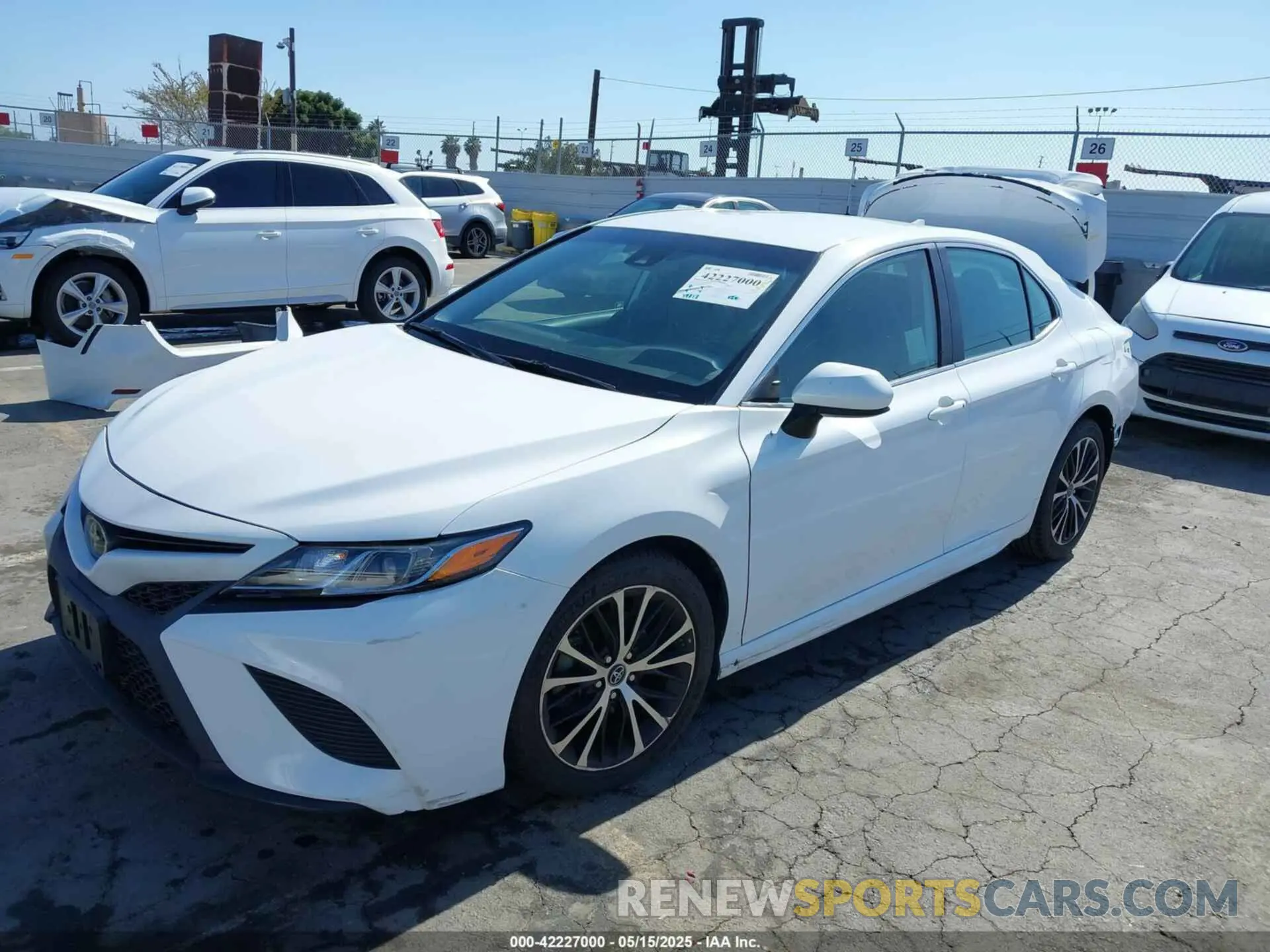 2 Photograph of a damaged car 4T1B11HK3KU777054 TOYOTA CAMRY 2019