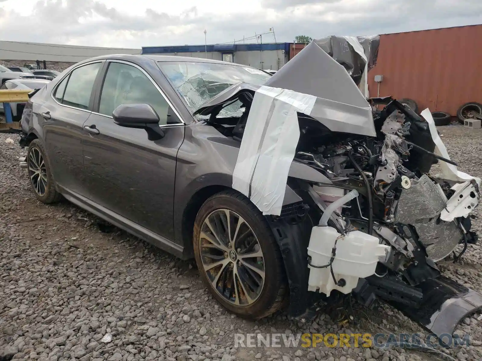 1 Photograph of a damaged car 4T1B11HK3KU777765 TOYOTA CAMRY 2019