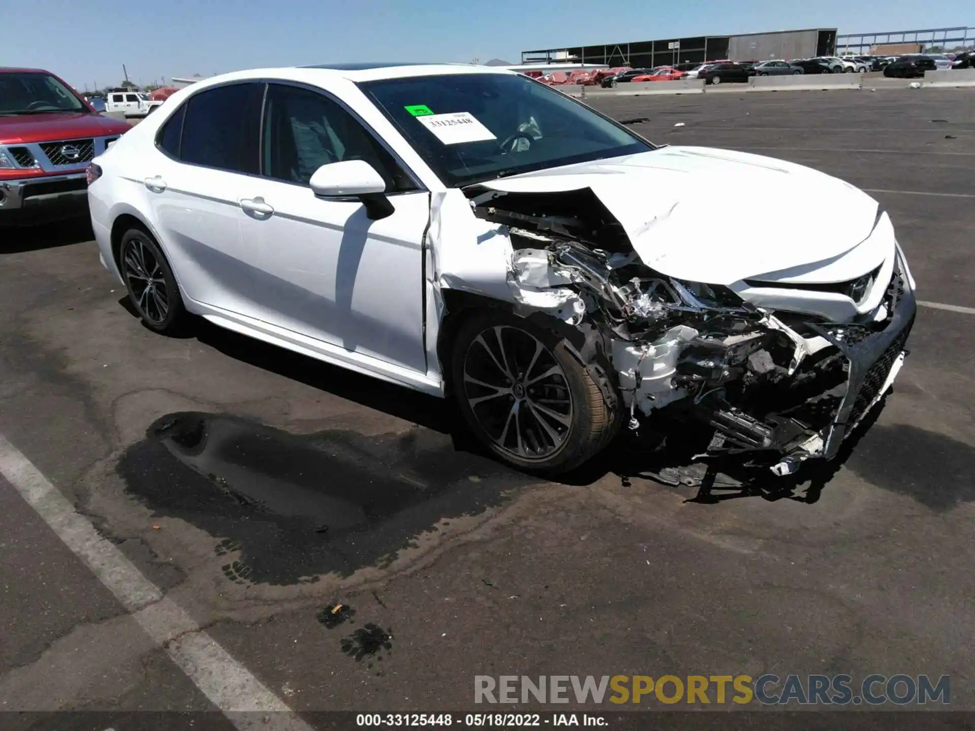 1 Photograph of a damaged car 4T1B11HK3KU779354 TOYOTA CAMRY 2019