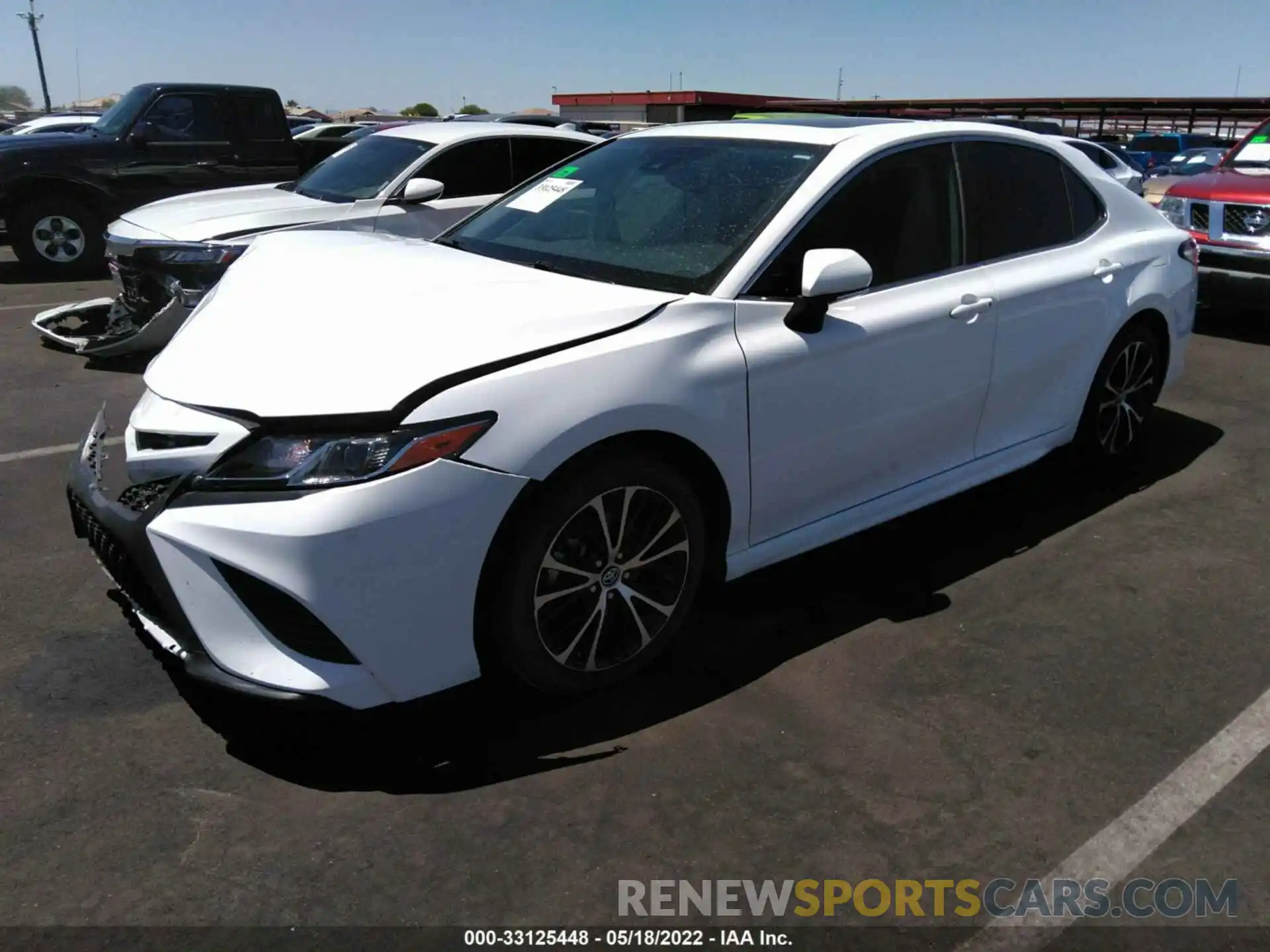 2 Photograph of a damaged car 4T1B11HK3KU779354 TOYOTA CAMRY 2019