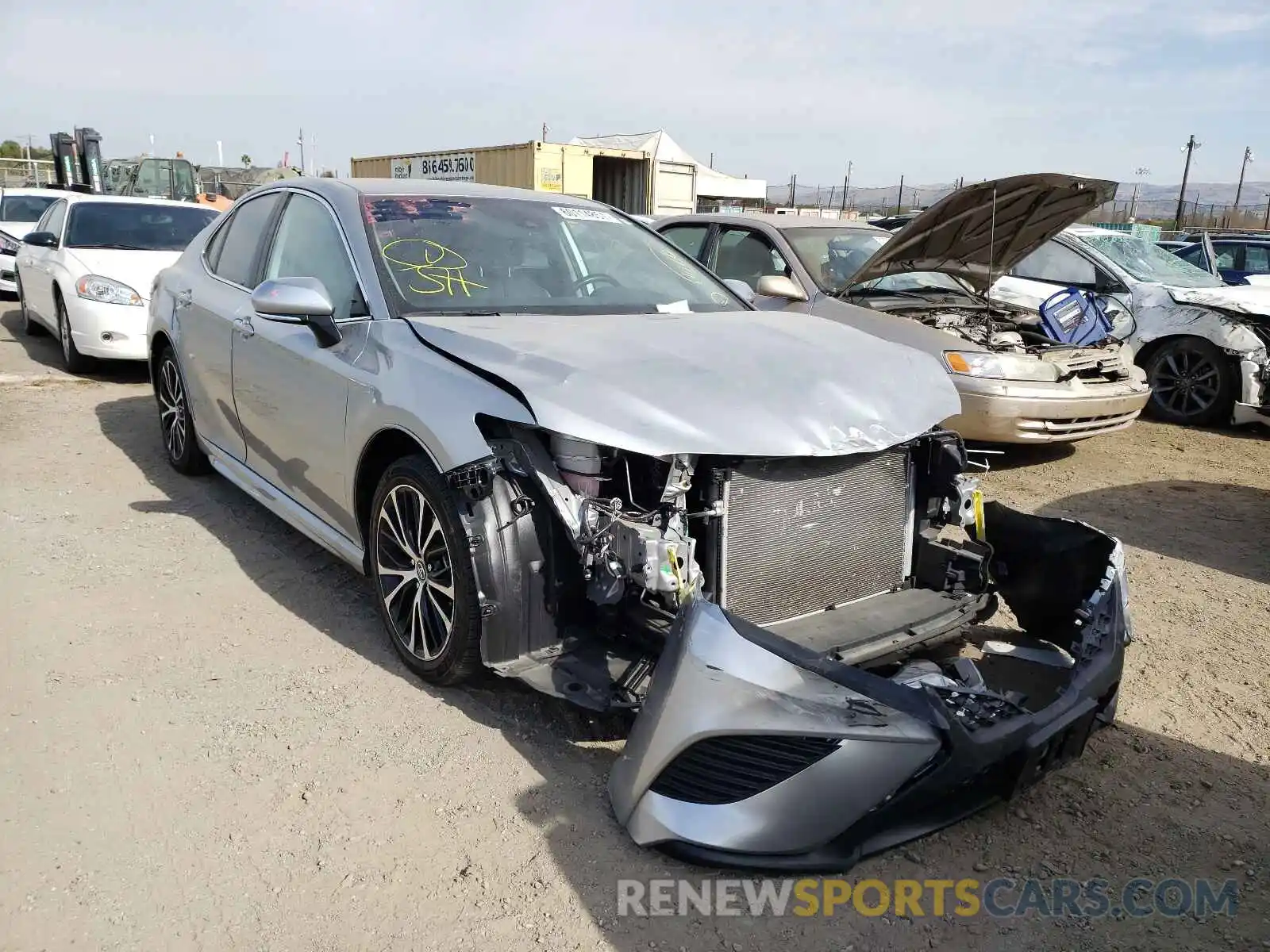 1 Photograph of a damaged car 4T1B11HK3KU780469 TOYOTA CAMRY 2019