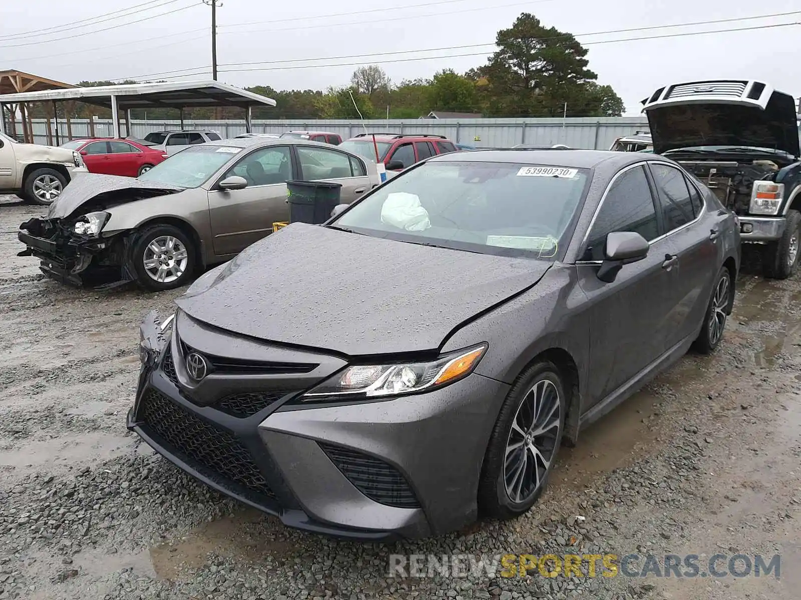 2 Photograph of a damaged car 4T1B11HK3KU781962 TOYOTA CAMRY 2019