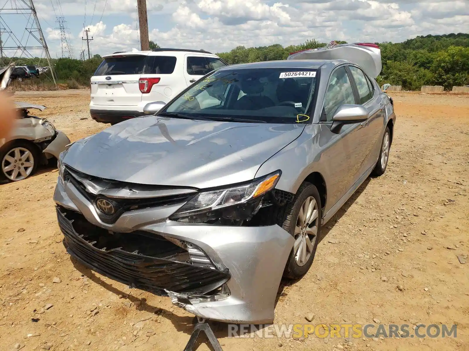 2 Photograph of a damaged car 4T1B11HK3KU782447 TOYOTA CAMRY 2019