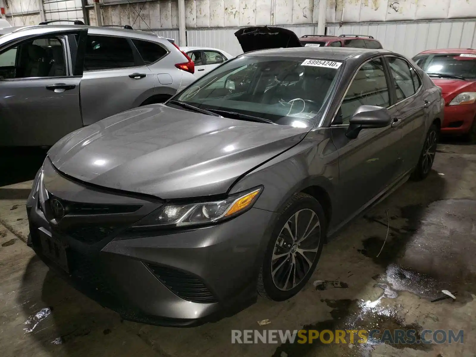 2 Photograph of a damaged car 4T1B11HK3KU782495 TOYOTA CAMRY 2019